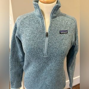 Women's Better Sweater® 1/4-Zip Fleece - Steam Blue